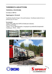Prosjektark for Nordbøåna kraftverk